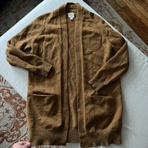 EUC Luna Ivy Open Long Cardigan Sweater Sz S/M
